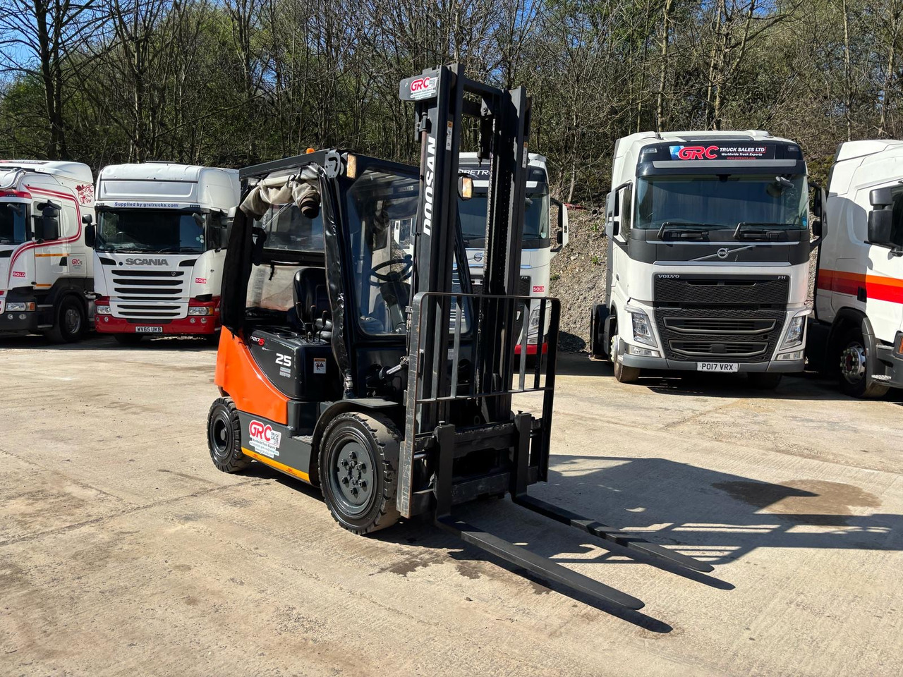 2012 DOOSAN D25S-5 Forklift - Дизельний навантажувач: фото 1 2012 DOOSAN D25S-5 Forklift - Дизельний навантажувач: фото 1