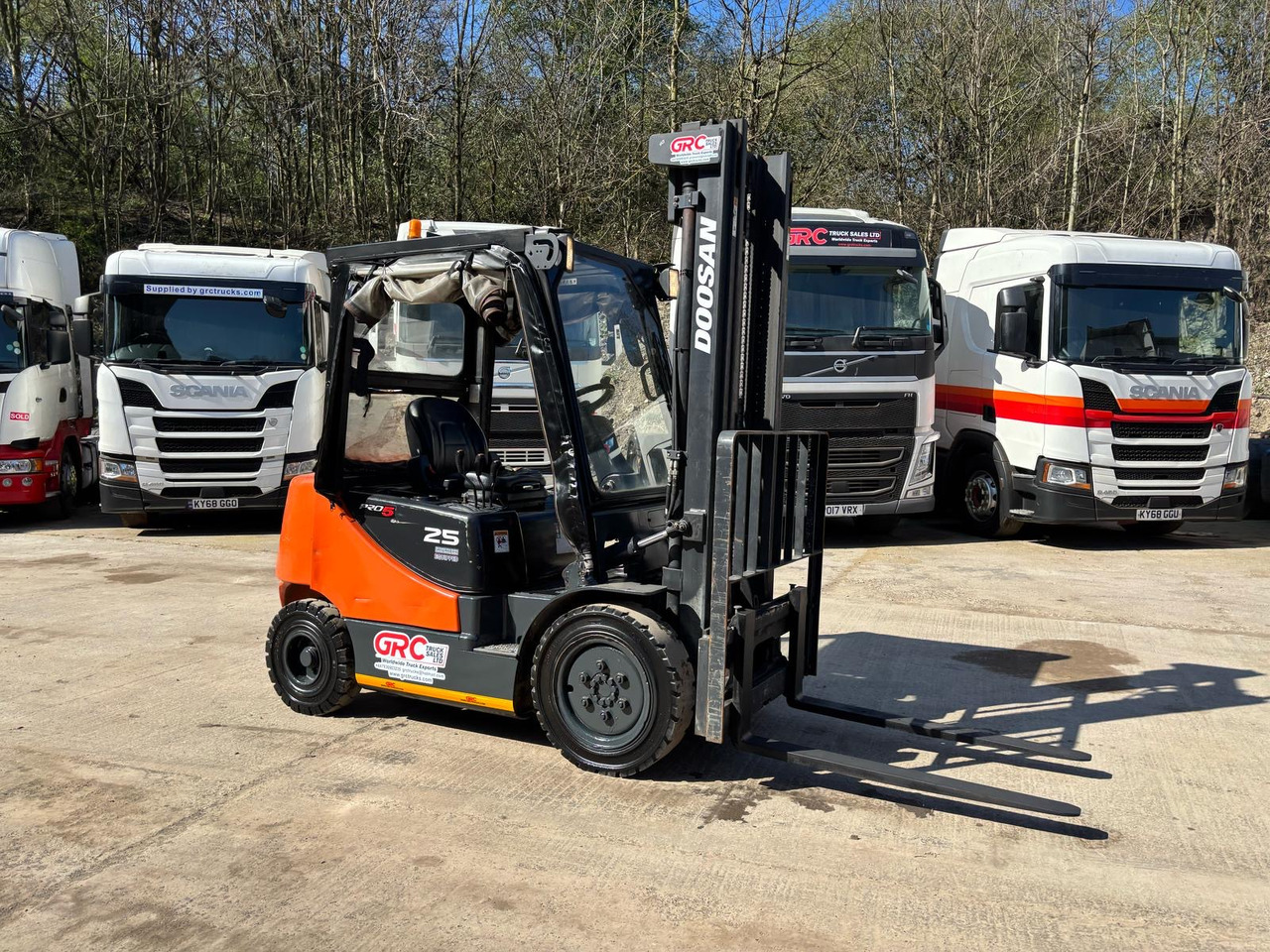2012 DOOSAN D25S-5 Forklift - Дизельний навантажувач: фото 5 2012 DOOSAN D25S-5 Forklift - Дизельний навантажувач: фото 5