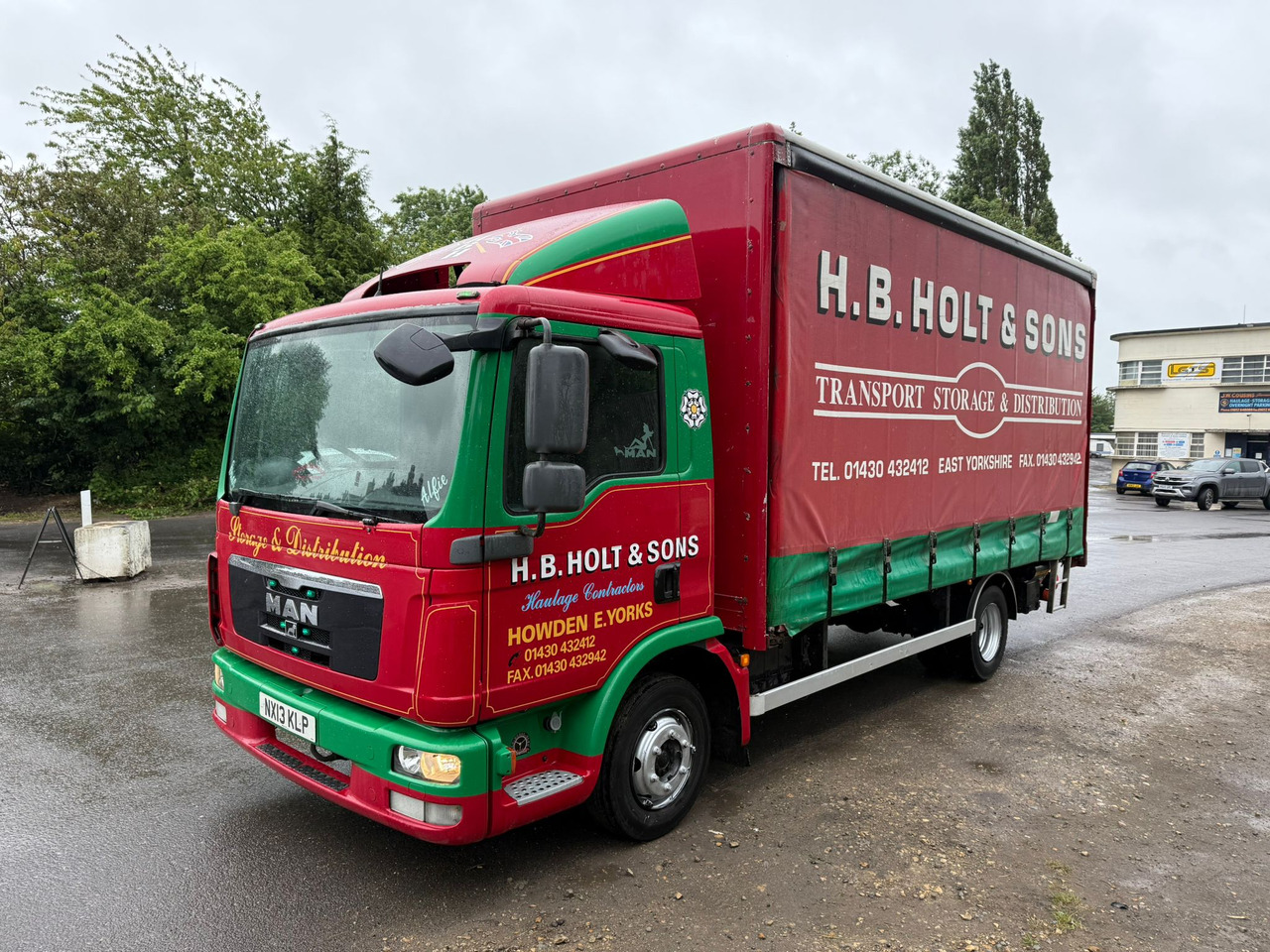 2013 MAN TGL Curtainside Truck - Тентована вантажівка: фото 4 2013 MAN TGL Curtainside Truck - Тентована вантажівка: фото 4