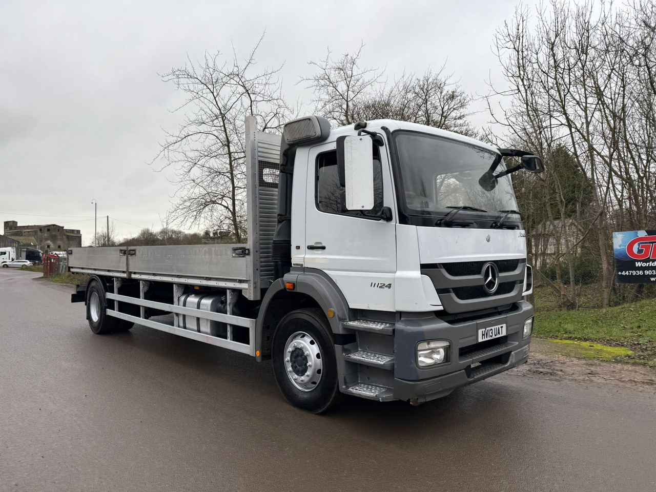 2013 Mercedes Axor 1824 Dropside Truck - Бортова вантажівка/ Платформа: фото 5 2013 Mercedes Axor 1824 Dropside Truck - Бортова вантажівка/ Платформа: фото 5