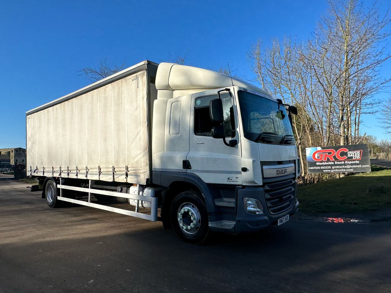 2017 DAF CF 230 Curtainsider Truck - Тентована вантажівка: фото 1 2017 DAF CF 230 Curtainsider Truck - Тентована вантажівка: фото 1