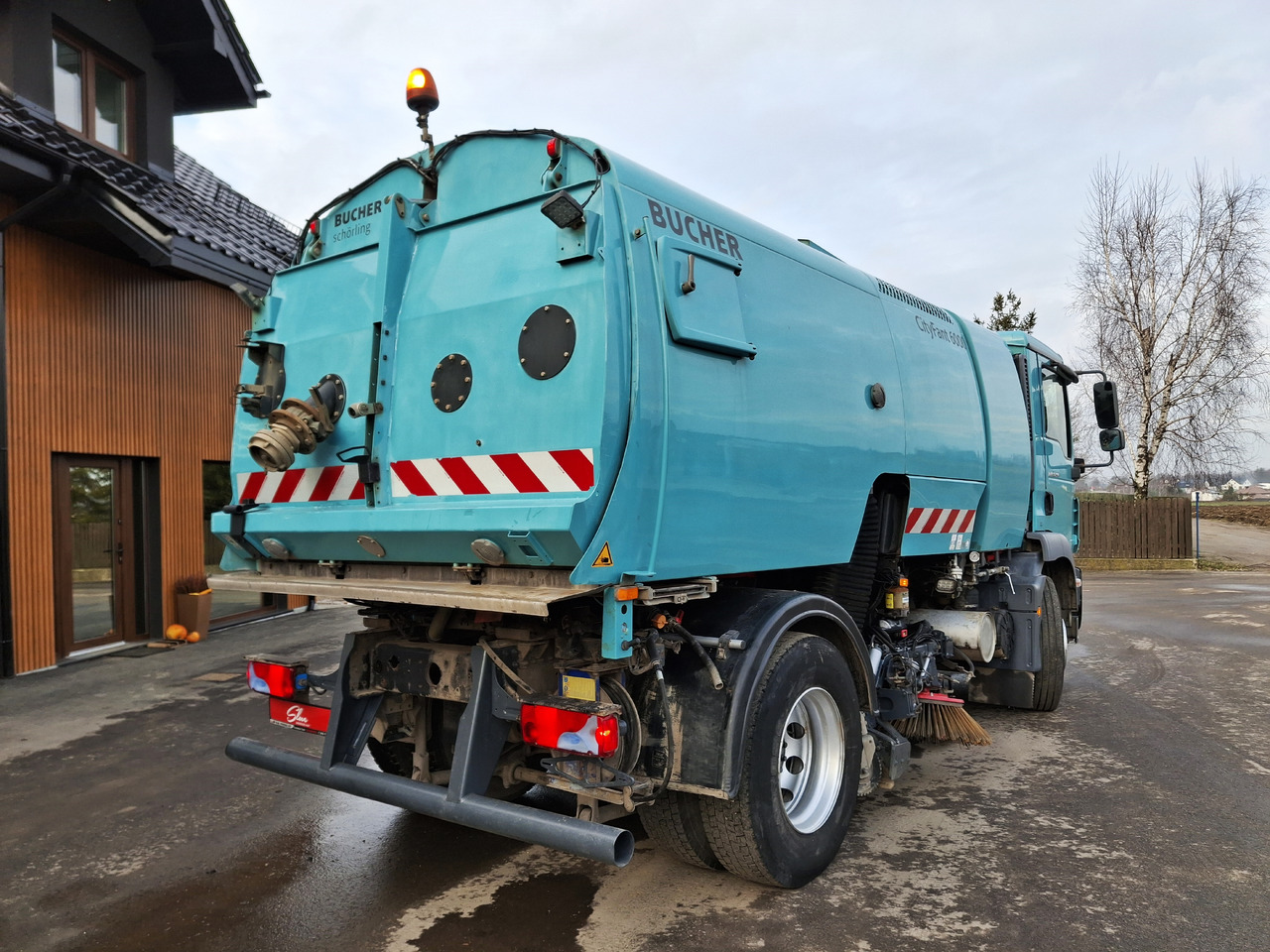 MAN 18.290 Zamiatarka Kehrmaschine BUCHER PM10 L/R Karcher - Підмітально-прибиральна машина: фото 4 MAN 18.290 Zamiatarka Kehrmaschine BUCHER PM10 L/R Karcher - Підмітально-прибиральна машина: фото 4