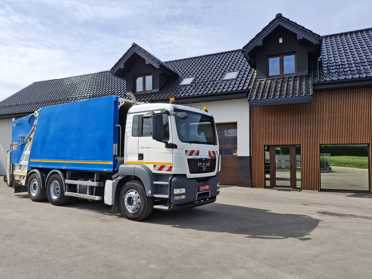 MAN MAN TGS 28.360 Śmieciarka Müllwagen Garbage Truck FAUN 3 Osie - Сміттєвози: фото 1 MAN MAN TGS 28.360 Śmieciarka Müllwagen Garbage Truck FAUN 3 Osie - Сміттєвози: фото 1