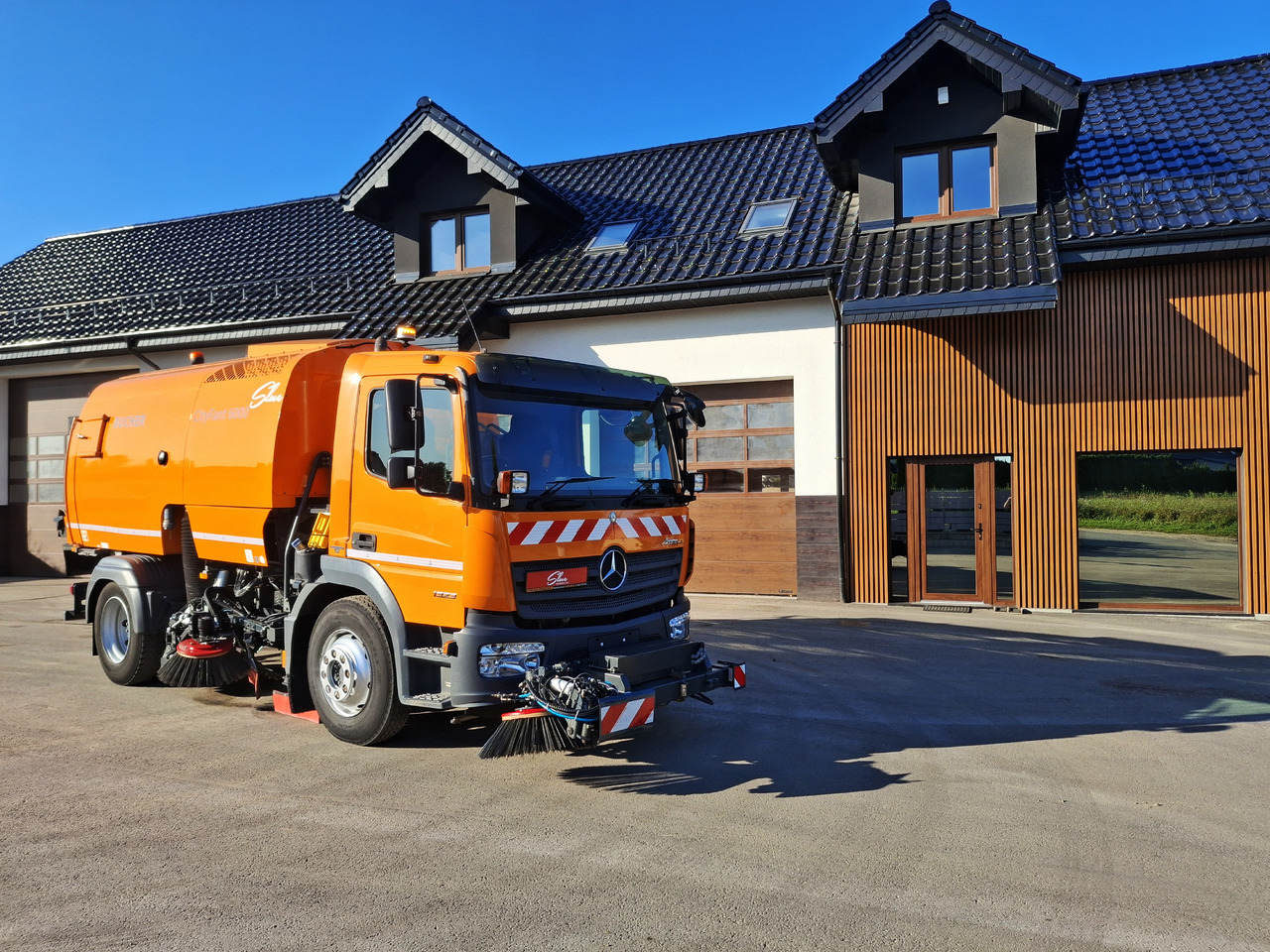 MERCEDES-BENZ Atego 1523 Zamiatarka Kehrmaschine BUCHER CityFant 6000 Euro 6 PM10 L/R Rura Do Liści - Підмітально-прибиральна машина: фото 1 MERCEDES-BENZ Atego 1523 Zamiatarka Kehrmaschine BUCHER CityFant 6000 Euro 6 PM10 L/R Rura Do Liści - Підмітально-прибиральна машина: фото 1