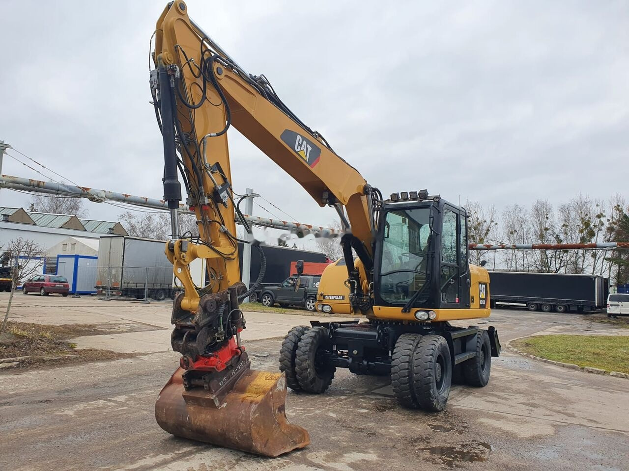 Caterpillar M 313 D Tiltrotator - Колісний екскаватор: фото 4 Caterpillar M 313 D Tiltrotator - Колісний екскаватор: фото 4