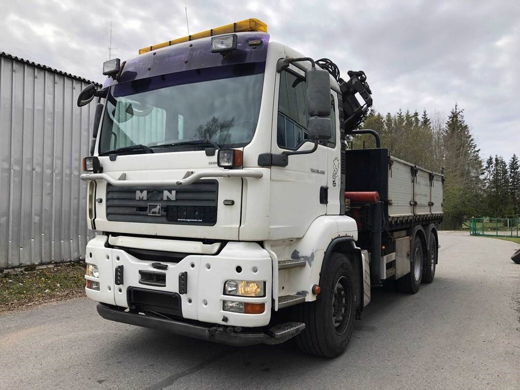 MAN TGA 26.430 6X2-2 BL/M 3-WAY TIP+PALFINGER PK23500 - Самоскид вантажівка: фото 2 MAN TGA 26.430 6X2-2 BL/M 3-WAY TIP+PALFINGER PK23500 - Самоскид вантажівка: фото 2
