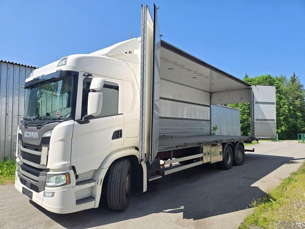 Scania G370 6X2 SIDEOPENING - Вантажівка з закритим кузовом: фото 1 Scania G370 6X2 SIDEOPENING - Вантажівка з закритим кузовом: фото 1
