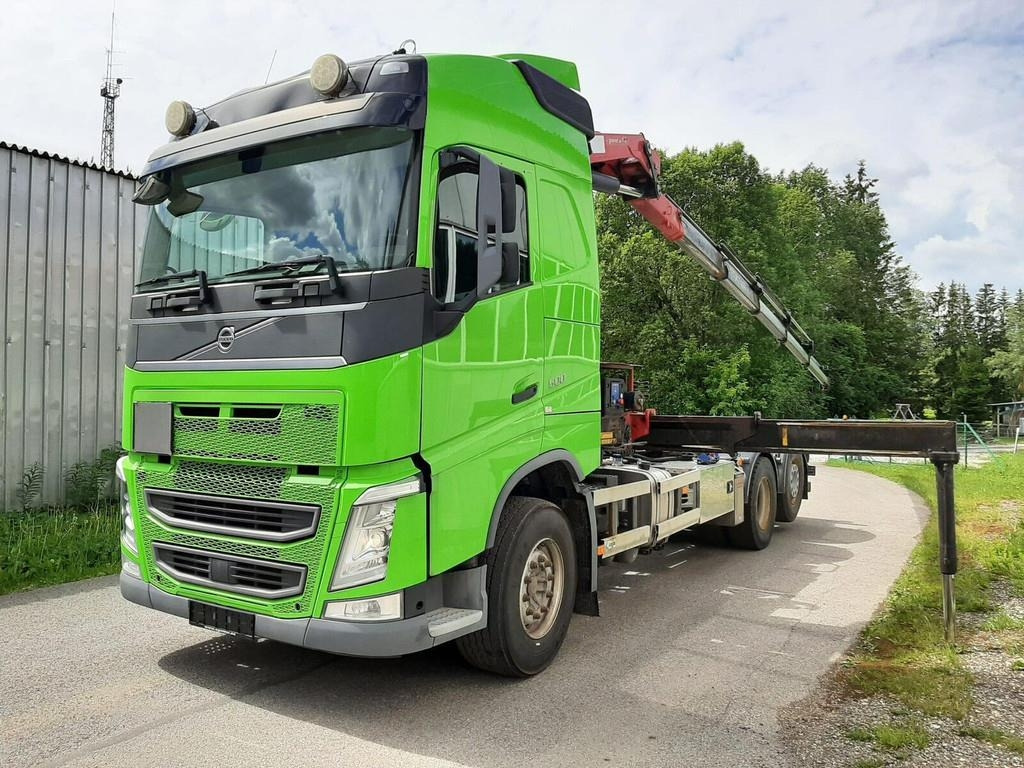 Volvo FH500 6X2 PALIFT + HMF 2120 K5 - Гаковий мультиліфт вантажівка: фото 1 Volvo FH500 6X2 PALIFT + HMF 2120 K5 - Гаковий мультиліфт вантажівка: фото 1
