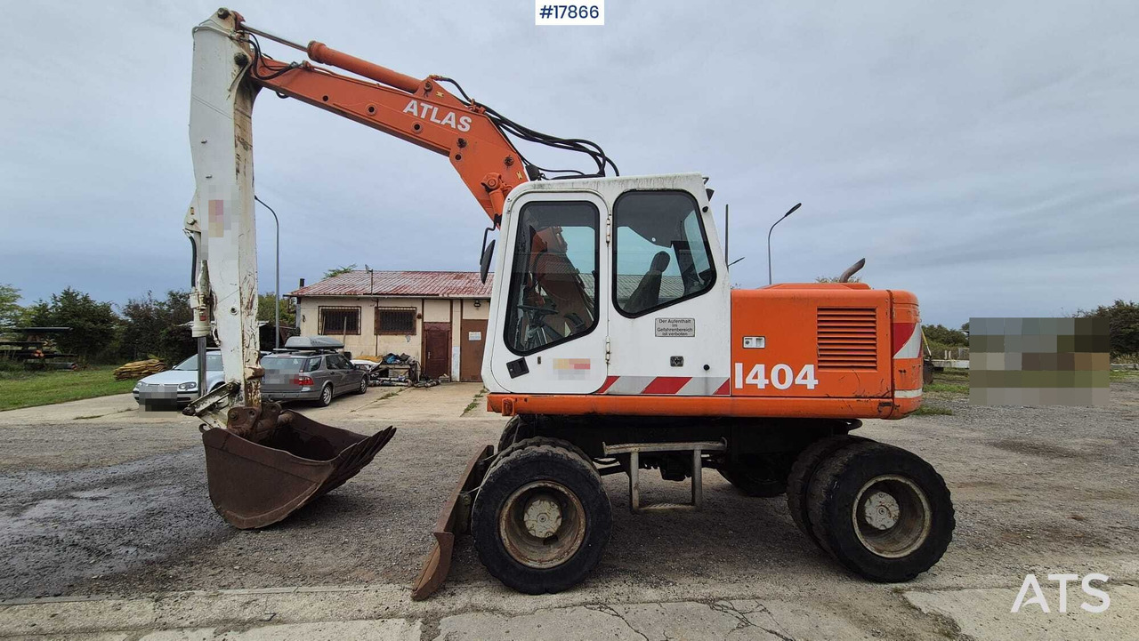 1995 Atlas 1404 - Колісний екскаватор: фото 4 1995 Atlas 1404 - Колісний екскаватор: фото 4