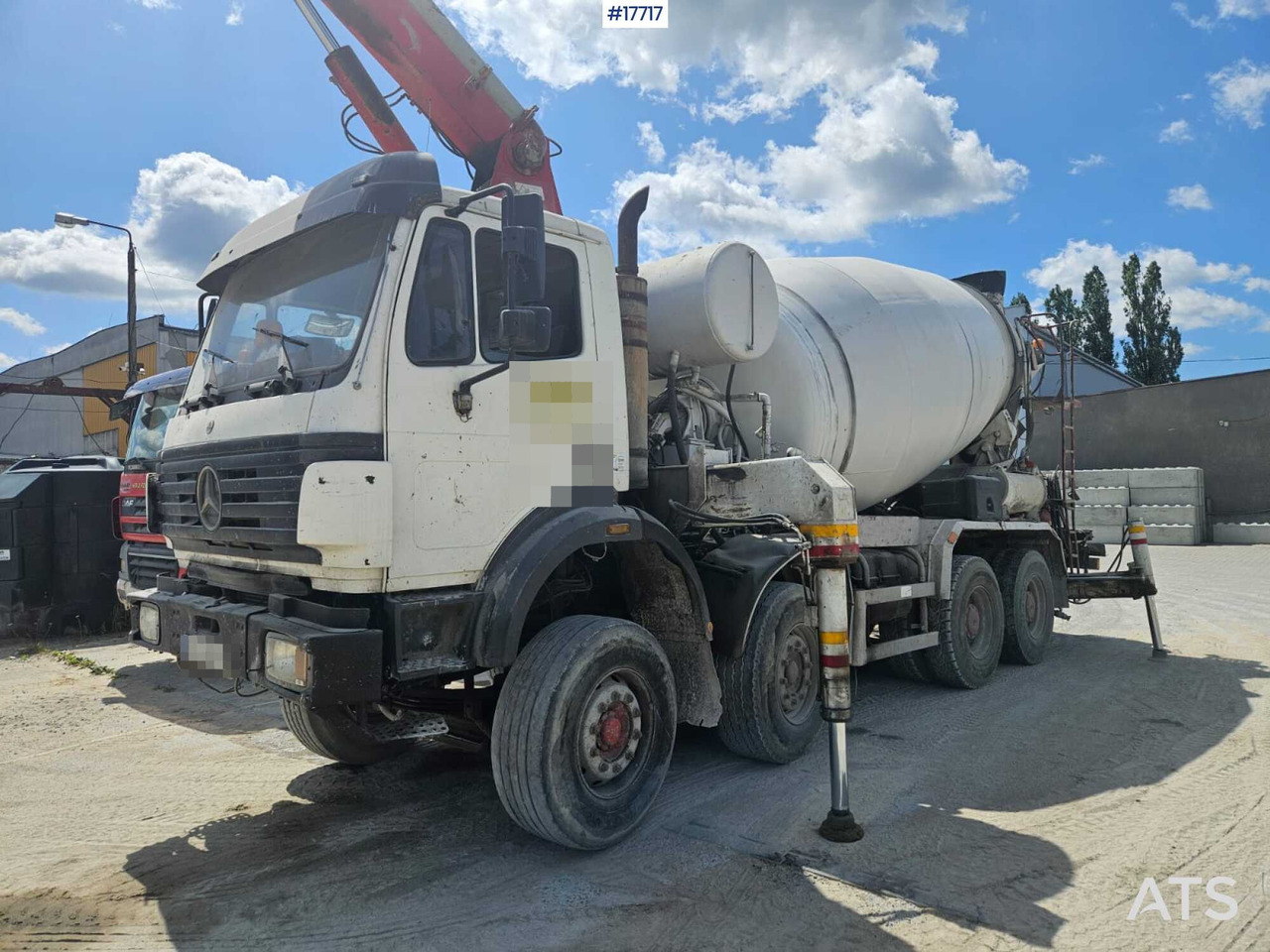 1997 Mercedes-Benz 3734 - Автобетононасос-змішувач: фото 5 1997 Mercedes-Benz 3734 - Автобетононасос-змішувач: фото 5