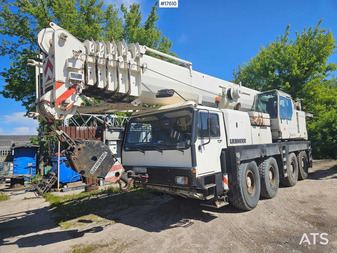 2001 Liebherr LTM 1080/2 - Вантажівка з маніпулятором: фото 1 2001 Liebherr LTM 1080/2 - Вантажівка з маніпулятором: фото 1
