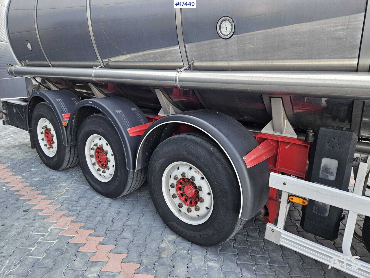 Напівпричіп цистерна 2003  BURG BPO 12-24 ZGZXX food tanker: фото 13