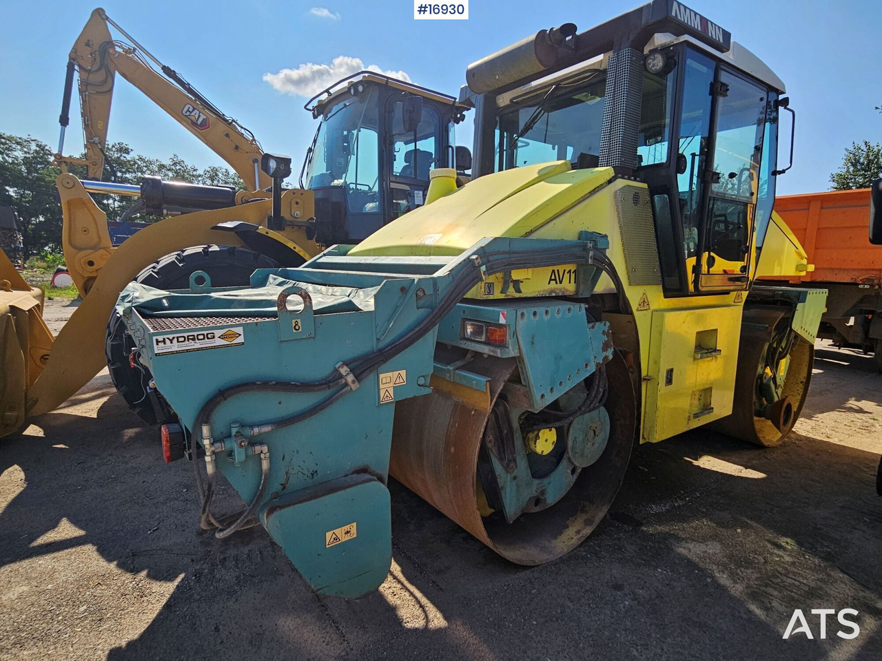 2008 Ammann AV 115-2 Hydro spreader - Дорожній каток: фото 1 2008 Ammann AV 115-2 Hydro spreader - Дорожній каток: фото 1
