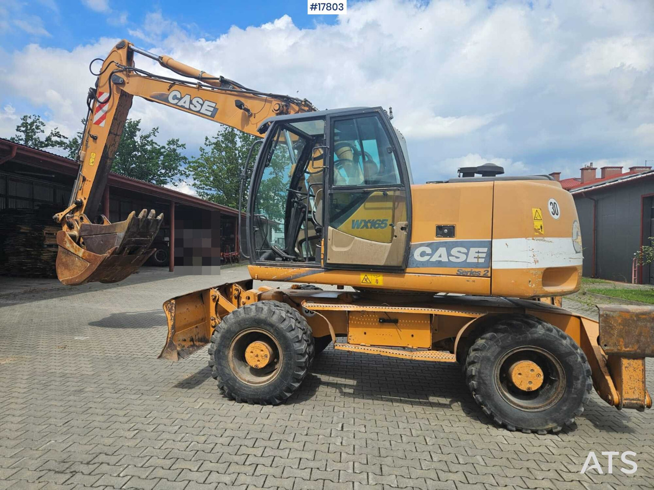 2008 Case WX 165 - Колісний екскаватор: фото 4 2008 Case WX 165 - Колісний екскаватор: фото 4