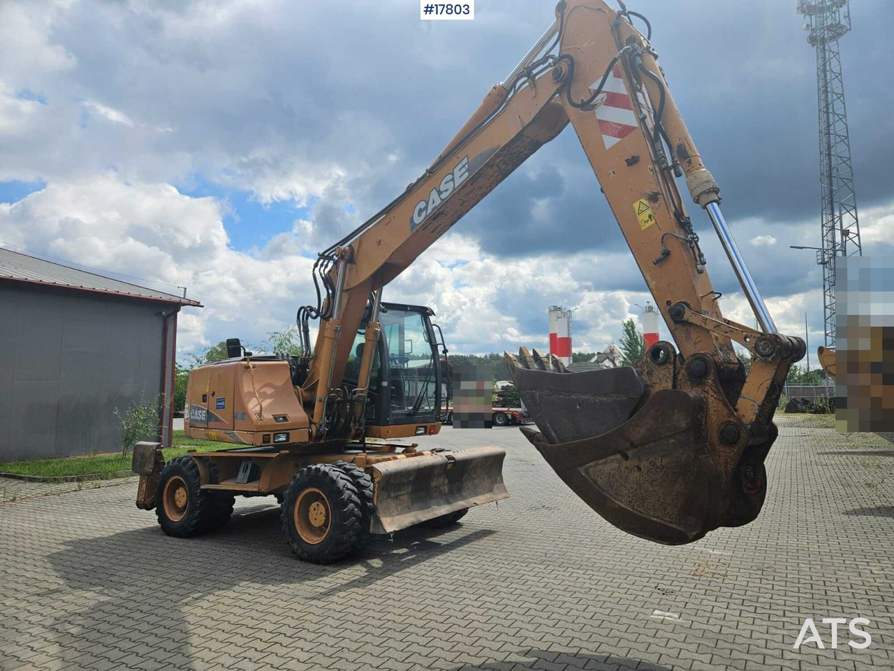 2008 Case WX 165 - Колісний екскаватор: фото 2 2008 Case WX 165 - Колісний екскаватор: фото 2