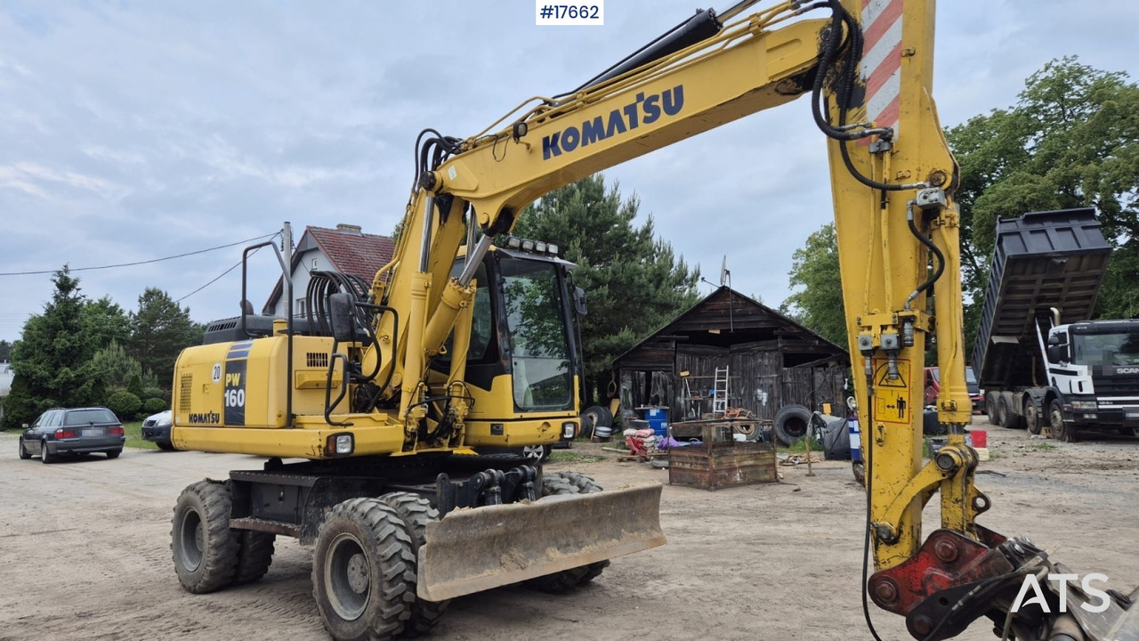 2012 Komatsu PW 160 - Колісний екскаватор: фото 2 2012 Komatsu PW 160 - Колісний екскаватор: фото 2