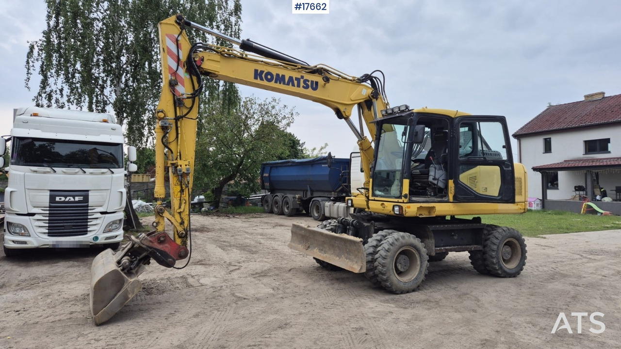 2012 Komatsu PW 160 - Колісний екскаватор: фото 5 2012 Komatsu PW 160 - Колісний екскаватор: фото 5
