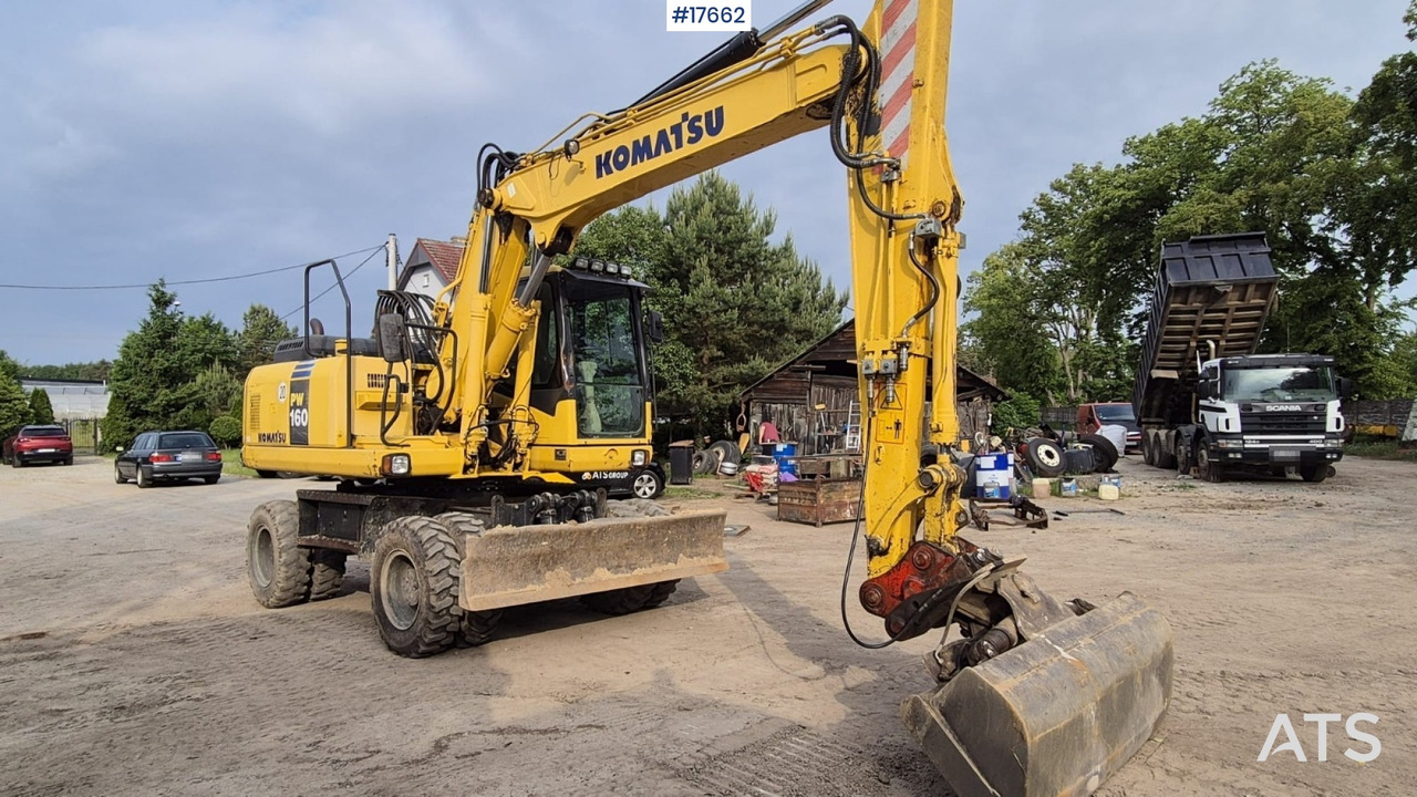 2012 Komatsu PW 160 - Колісний екскаватор: фото 3 2012 Komatsu PW 160 - Колісний екскаватор: фото 3