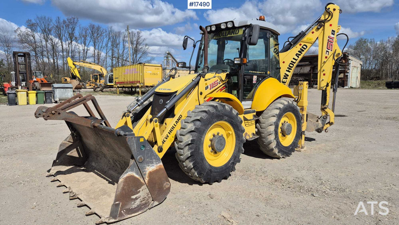 Backhoe Loader NEW HOLLAND B115C (2015) - Екскаватор-навантажувач: фото 1 Backhoe Loader NEW HOLLAND B115C (2015) - Екскаватор-навантажувач: фото 1