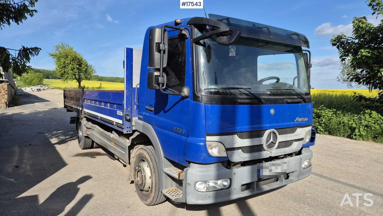 Box truck Mercedes-Benz ATEGO 1224 (2011) - Вантажівка з закритим кузовом: фото 1 Box truck Mercedes-Benz ATEGO 1224 (2011) - Вантажівка з закритим кузовом: фото 1