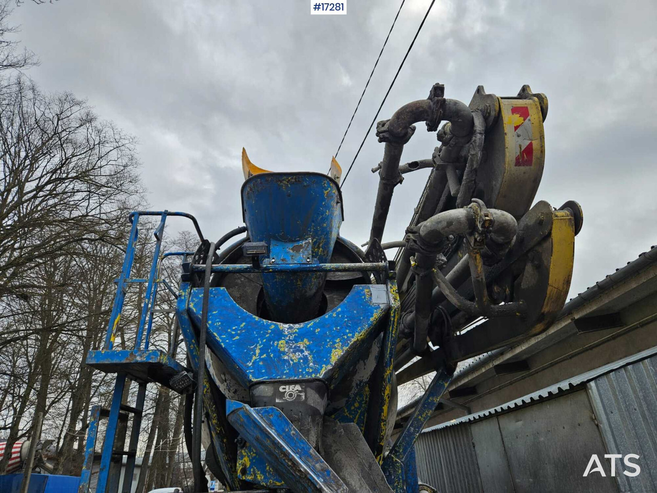 Автобетононасос Coime C311 concrete pump on MAN TGA 41.440 chassis (2008): фото 12