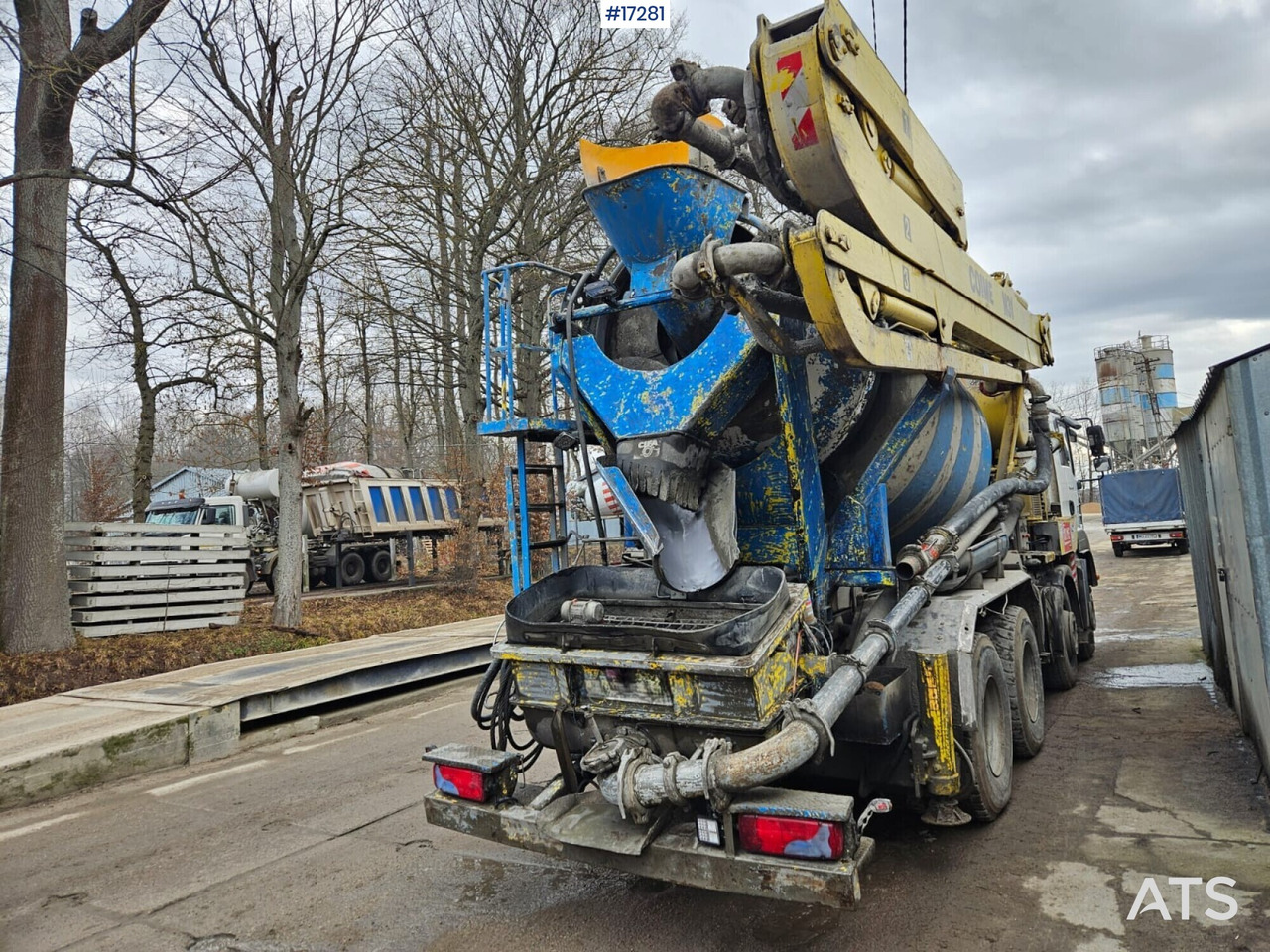 Автобетононасос Coime C311 concrete pump on MAN TGA 41.440 chassis (2008): фото 9