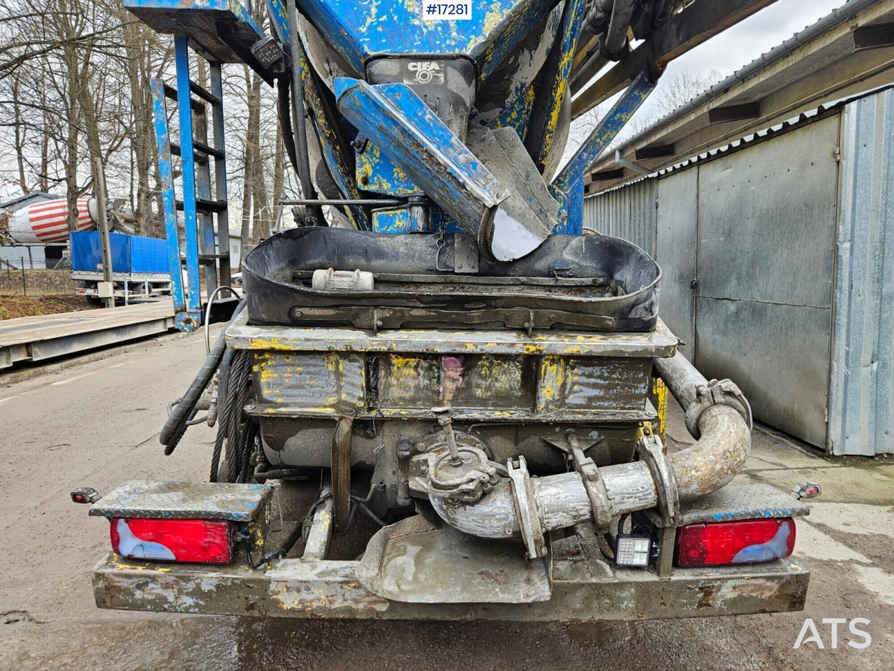 Автобетононасос Coime C311 concrete pump on MAN TGA 41.440 chassis (2008): фото 11