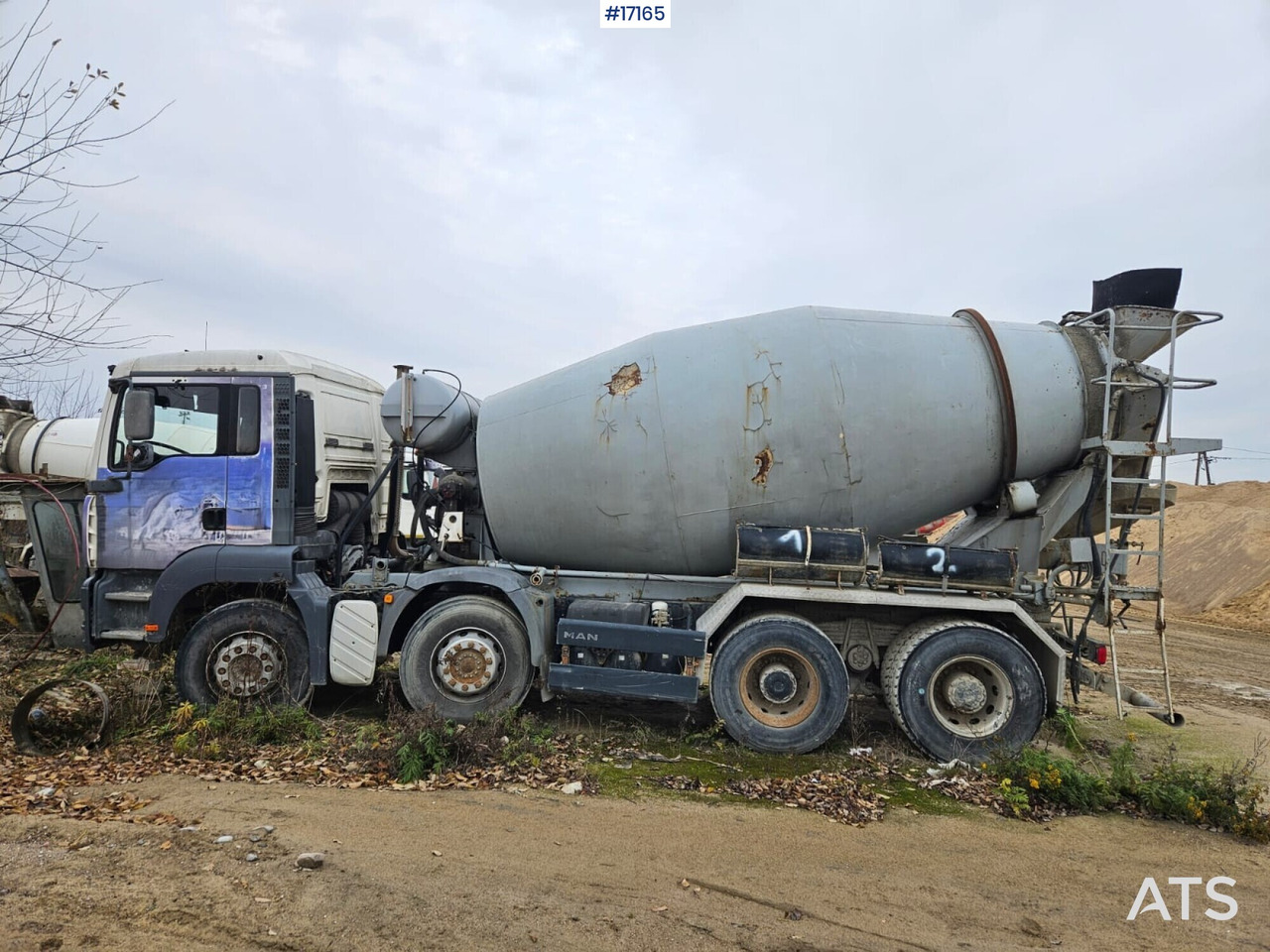 Concrete mixer on MAN TGA chassis (2008) - Автобетонозмішувач: фото 1 Concrete mixer on MAN TGA chassis (2008) - Автобетонозмішувач: фото 1