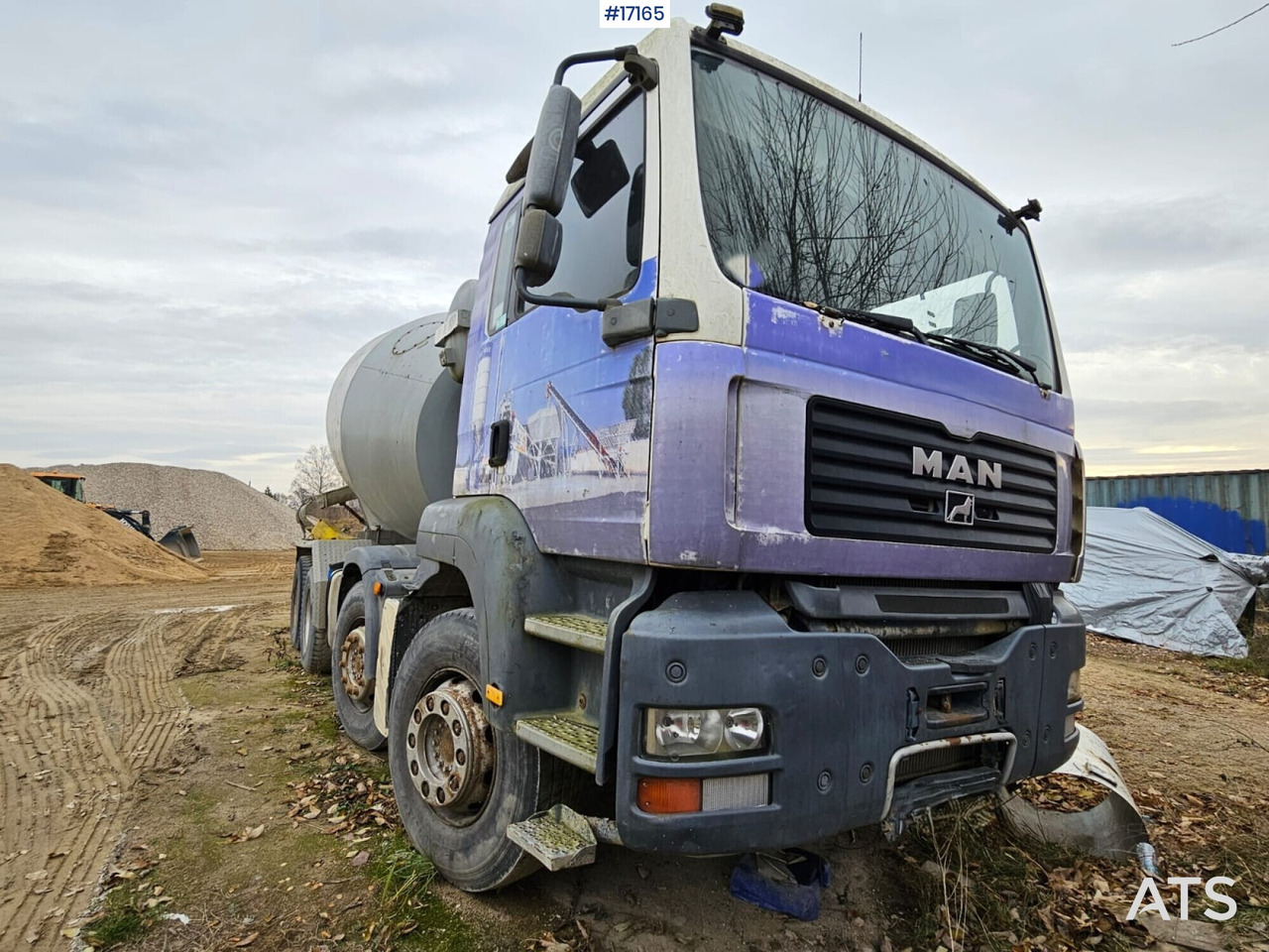 Concrete mixer on MAN TGA chassis (2008) - Автобетонозмішувач: фото 4 Concrete mixer on MAN TGA chassis (2008) - Автобетонозмішувач: фото 4