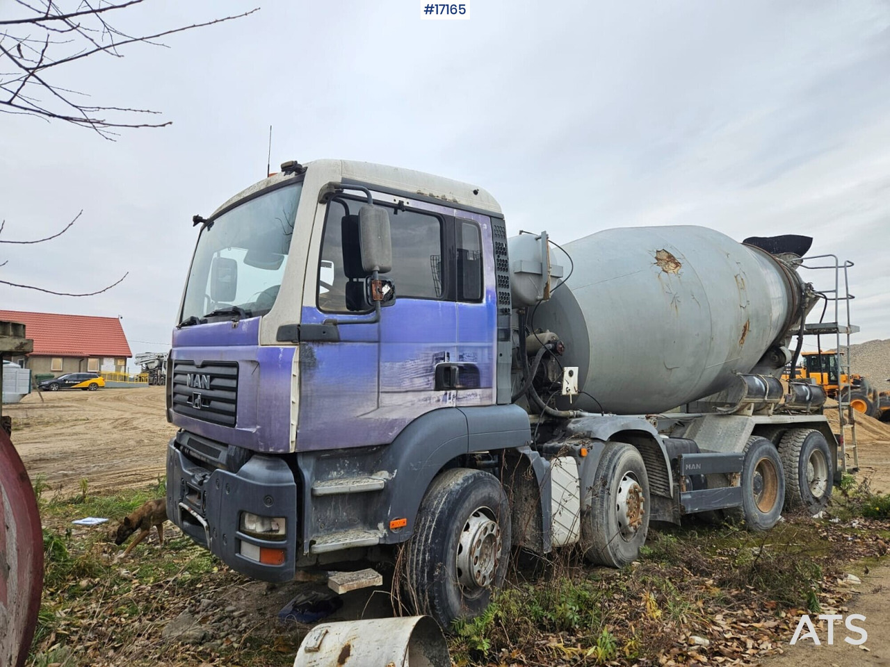 Concrete mixer on MAN TGA chassis (2008) - Автобетонозмішувач: фото 2 Concrete mixer on MAN TGA chassis (2008) - Автобетонозмішувач: фото 2