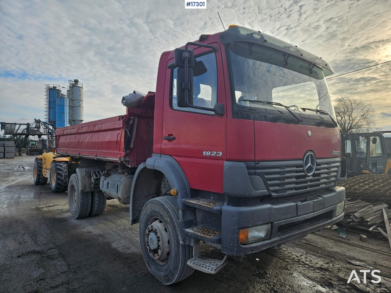Mercedes-Benz Atego 1823 4x4 Tipper (2004) - Самоскид вантажівка: фото 2 Mercedes-Benz Atego 1823 4x4 Tipper (2004) - Самоскид вантажівка: фото 2