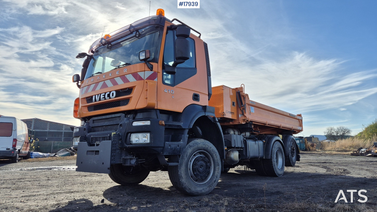 Tipper/sand spreader IVECO TRAKKER 410 6x4 (2008) - Самоскид вантажівка: фото 5 Tipper/sand spreader IVECO TRAKKER 410 6x4 (2008) - Самоскид вантажівка: фото 5