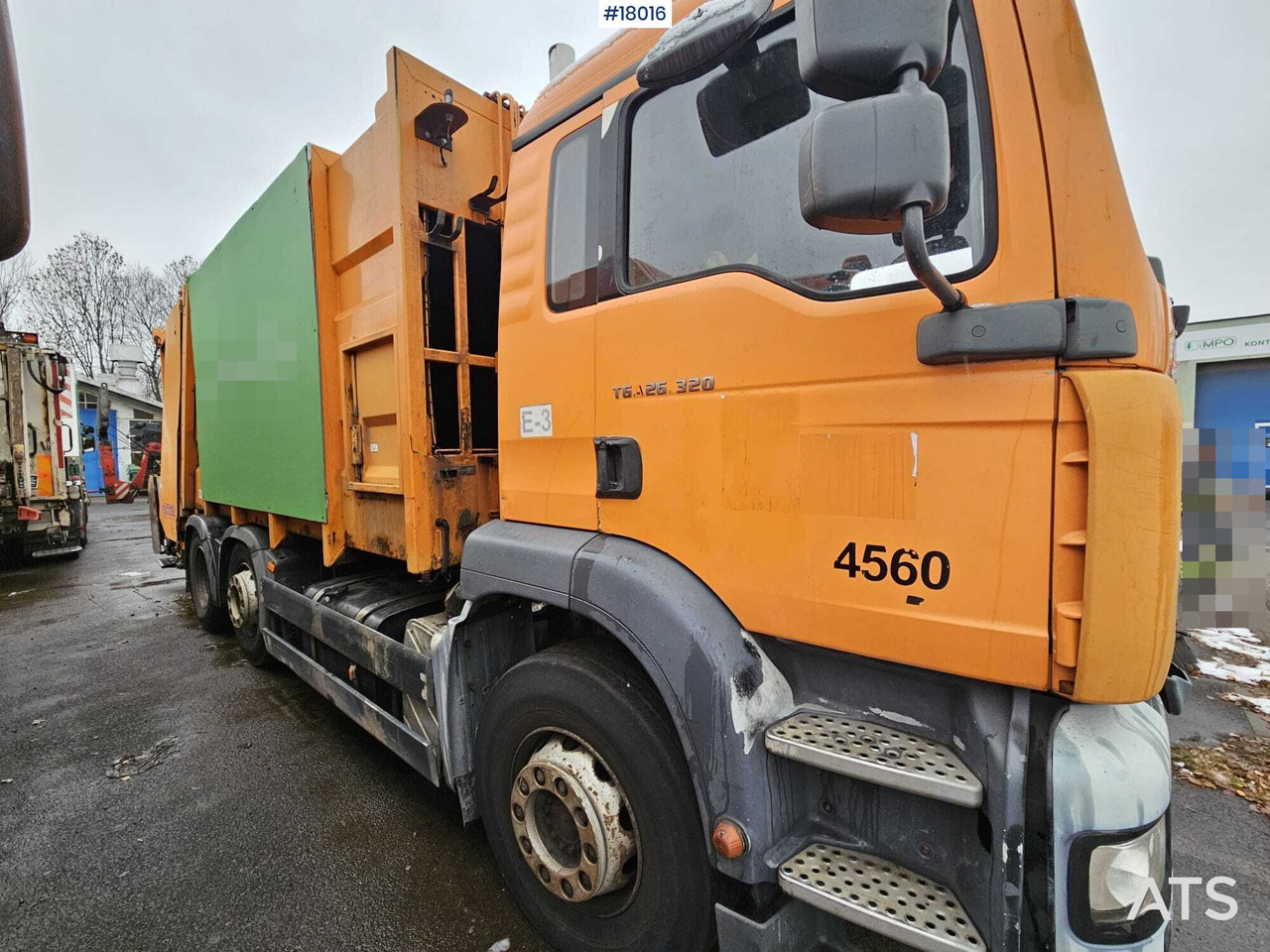 Truck MAN TGA 26.320 (2007) with EKOCEL MEDIUM XL garbage truck body. - Сміттєвози: фото 4 Truck MAN TGA 26.320 (2007) with EKOCEL MEDIUM XL garbage truck body. - Сміттєвози: фото 4