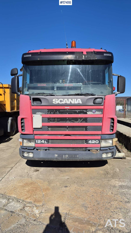 Tractor SCANIA 124L 420KM (2003) + BERGER tipper semi-trailer (2007) - Тягач: фото 4 Tractor SCANIA 124L 420KM (2003) + BERGER tipper semi-trailer (2007) - Тягач: фото 4