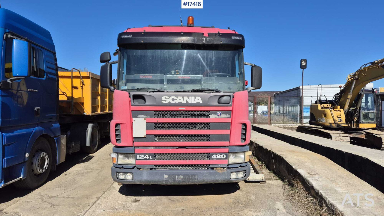 Tractor SCANIA 124L 420KM (2003) + BERGER tipper semi-trailer (2007) - Тягач: фото 3 Tractor SCANIA 124L 420KM (2003) + BERGER tipper semi-trailer (2007) - Тягач: фото 3