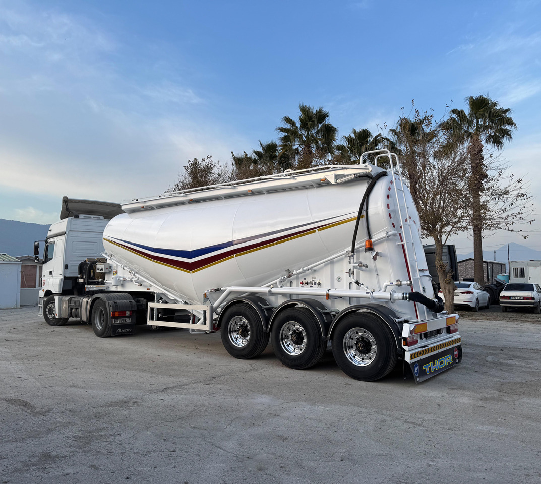 THOR THR-CB-3-36-E - Напівпричіп цистерна для сипучих вантажів: фото 4 THOR THR-CB-3-36-E - Напівпричіп цистерна для сипучих вантажів: фото 4