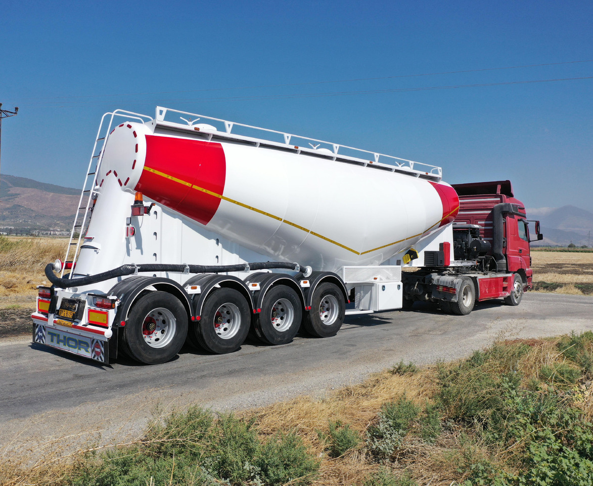 THOR THR-CB-4-45-D - Напівпричіп цистерна для сипучих вантажів: фото 2 THOR THR-CB-4-45-D - Напівпричіп цистерна для сипучих вантажів: фото 2