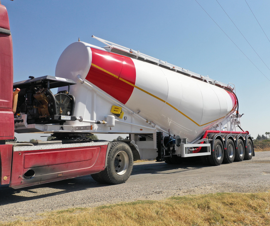 THOR THR-CB-4-45-D - Напівпричіп цистерна для сипучих вантажів: фото 1 THOR THR-CB-4-45-D - Напівпричіп цистерна для сипучих вантажів: фото 1