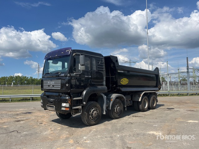 2006 MAN TGA41.430 8x8 Twin-Steer Sleeper Tri/A Dump Truck - Самоскид вантажівка: фото 1 2006 MAN TGA41.430 8x8 Twin-Steer Sleeper Tri/A Dump Truck - Самоскид вантажівка: фото 1