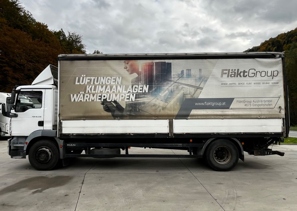 MAN TGM 18.330 4x2 // Zabudowa Burtowa // Manual // Specjalny // Ładowność 9600kg // - Тентована вантажівка: фото 5 MAN TGM 18.330 4x2 // Zabudowa Burtowa // Manual // Specjalny // Ładowność 9600kg // - Тентована вантажівка: фото 5