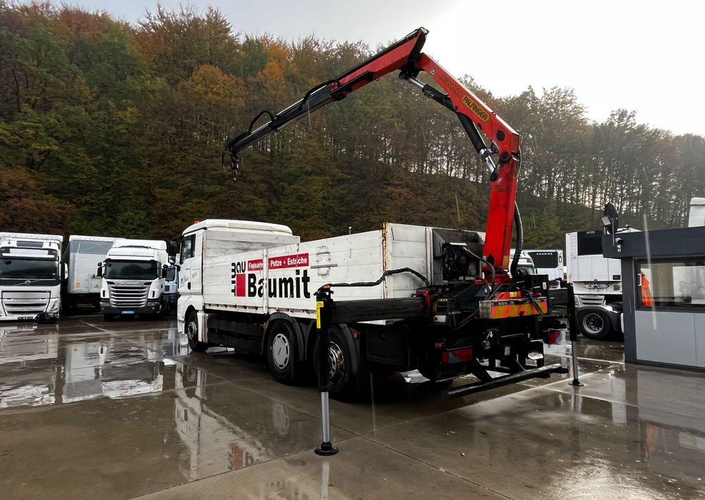 MAN TGX 26.440 // 2009 // Palfinger PK 12001EH Radio // Oś skrętna i podnoszona // - Бортова вантажівка/ Платформа, Вантажівка з маніпулятором: фото 4 MAN TGX 26.440 // 2009 // Palfinger PK 12001EH Radio // Oś skrętna i podnoszona // - Бортова вантажівка/ Платформа, Вантажівка з маніпулятором: фото 4