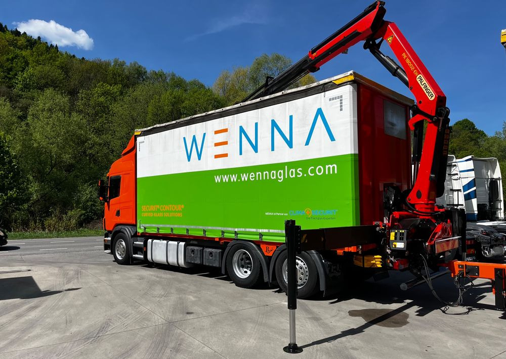 Scania G420 // Tandem // HDS Palfinger 18002 EH // Przyczepa // Oś skrętna podnoszona // Video !!! - Тентована вантажівка, Вантажівка з маніпулятором: фото 5 Scania G420 // Tandem // HDS Palfinger 18002 EH // Przyczepa // Oś skrętna podnoszona // Video !!! - Тентована вантажівка, Вантажівка з маніпулятором: фото 5