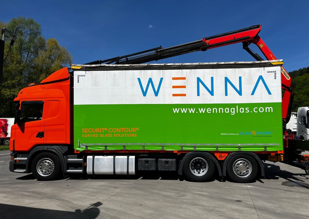 Scania G420 // Tandem // HDS Palfinger 18002 EH // Przyczepa // Oś skrętna podnoszona // Video !!! - Тентована вантажівка, Вантажівка з маніпулятором: фото 3 Scania G420 // Tandem // HDS Palfinger 18002 EH // Przyczepa // Oś skrętna podnoszona // Video !!! - Тентована вантажівка, Вантажівка з маніпулятором: фото 3