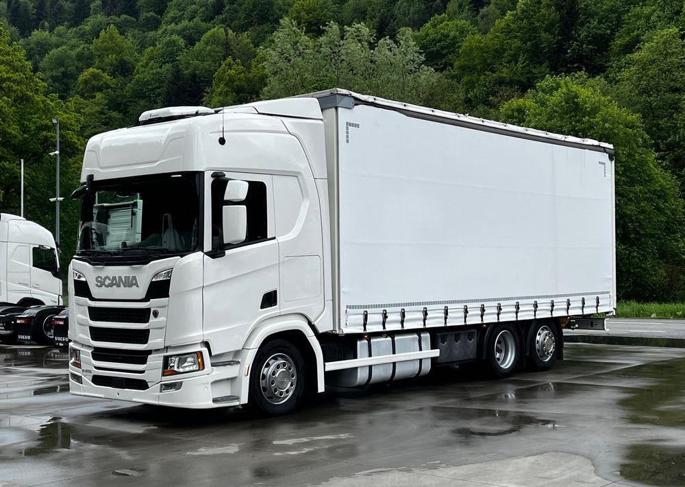 Scania R410 // 2018 Rok 6x2 // Retarder // Automat // Led // Navi // 77 // - Тентована вантажівка: фото 1 Scania R410 // 2018 Rok 6x2 // Retarder // Automat // Led // Navi // 77 // - Тентована вантажівка: фото 1