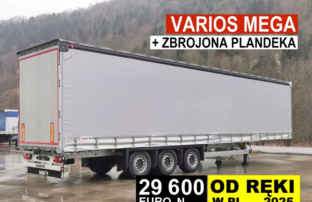 Schmitz Cargobull MEGA VARIOS - Тентований напівпричіп: фото 1 Schmitz Cargobull MEGA VARIOS - Тентований напівпричіп: фото 1