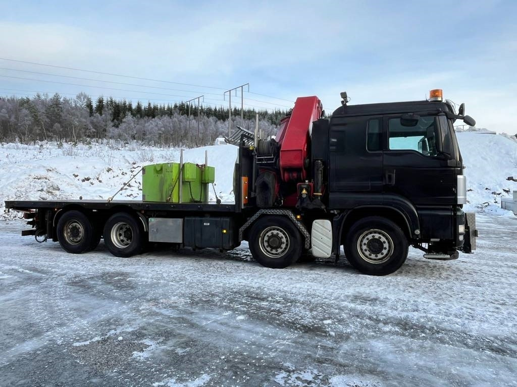 MAN TGS 35.480 8x4 60 tm HMF crane - Вантажівка з маніпулятором: фото 5 MAN TGS 35.480 8x4 60 tm HMF crane - Вантажівка з маніпулятором: фото 5