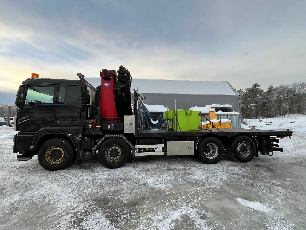 MAN TGS 35.480 8x4 60 tm HMF crane - Вантажівка з маніпулятором: фото 4 MAN TGS 35.480 8x4 60 tm HMF crane - Вантажівка з маніпулятором: фото 4