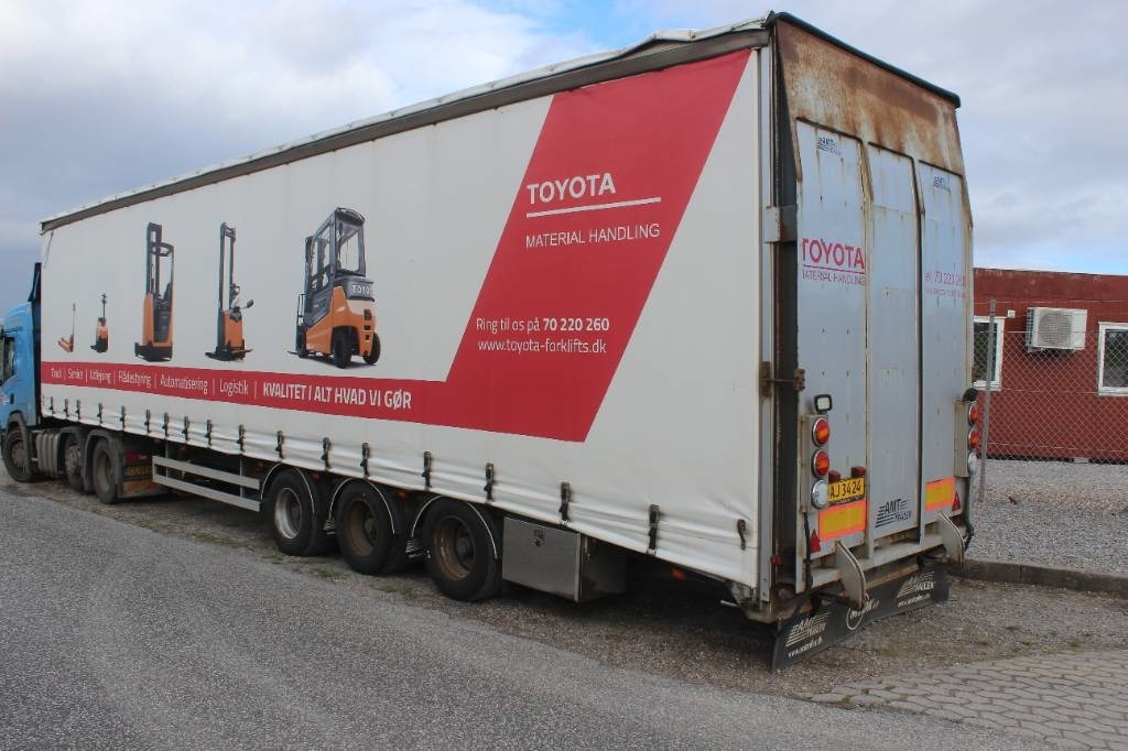 AMT GA300 3 akslet mega-gardintrailer m. rampe i bag - Тентований напівпричіп: фото 1 AMT GA300 3 akslet mega-gardintrailer m. rampe i bag - Тентований напівпричіп: фото 1