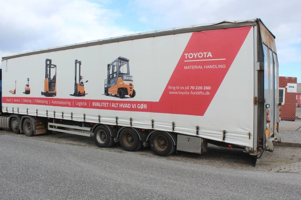 AMT GA300 3 akslet mega-gardintrailer m. rampe i bag - Тентований напівпричіп: фото 2 AMT GA300 3 akslet mega-gardintrailer m. rampe i bag - Тентований напівпричіп: фото 2