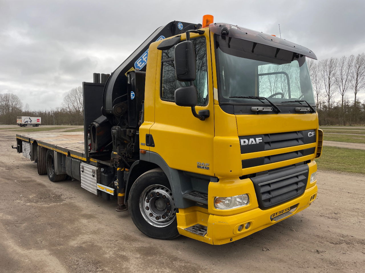 DAF 85.410 Met Effer 470 6s laadkraan ladekran loadercrane crane palfinger hiab - Вантажівка з маніпулятором: фото 5 DAF 85.410 Met Effer 470 6s laadkraan ladekran loadercrane crane palfinger hiab - Вантажівка з маніпулятором: фото 5